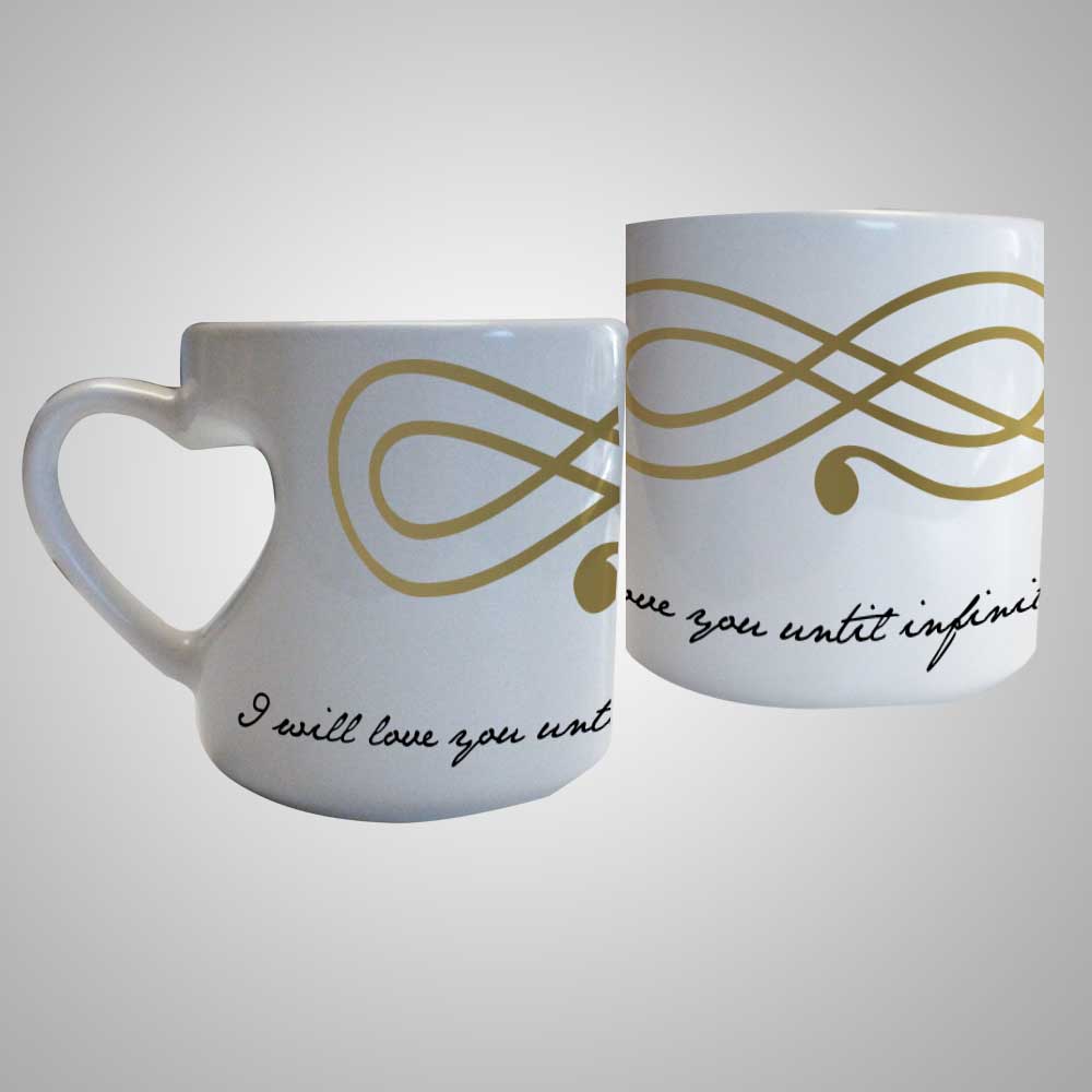 Taza con Asa de Corazón