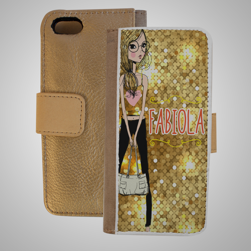 Estuche Dorado Plegable